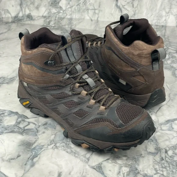 Merrell Men's Brown Hiking Boots - Picture 12 of 12